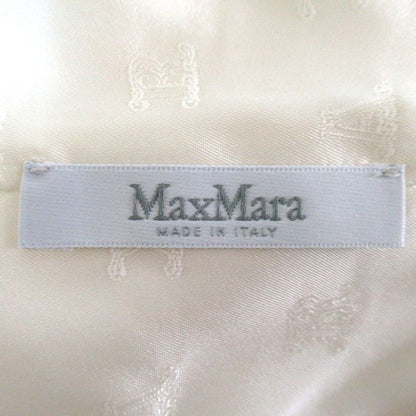 Max Mara Double Breasted Tailored Gilet Vest Ivory