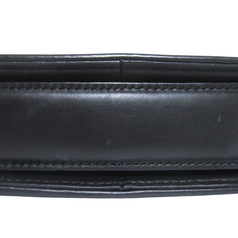 Max Mara Maxmara Small MM Crossbody Flap Shoulder Bag Beige Black