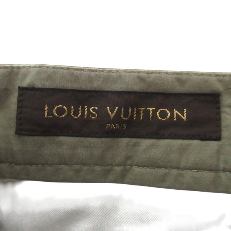 Louis Vuitton Cotton Shorts 48 Khaki