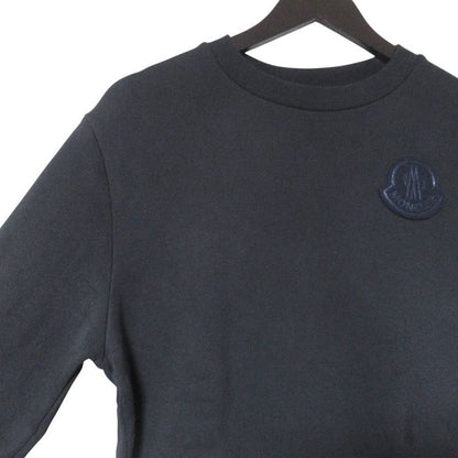 Moncler Sweatshirt Shirt Logo Patch M Black