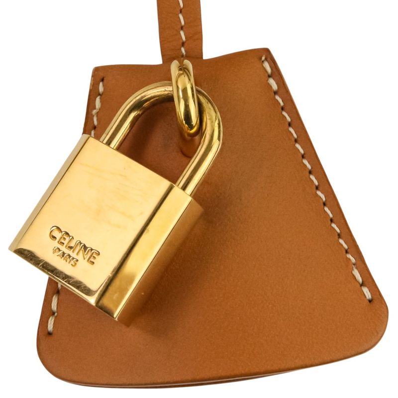 Celine Horizontal Cabas Tote Natural White