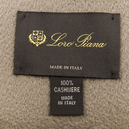 Loro Piana Cashmere Large Shawl Grey Scarf