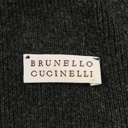 Brunello Cucinelli Cashmere Silk Blend Caminette Dress XS Gray