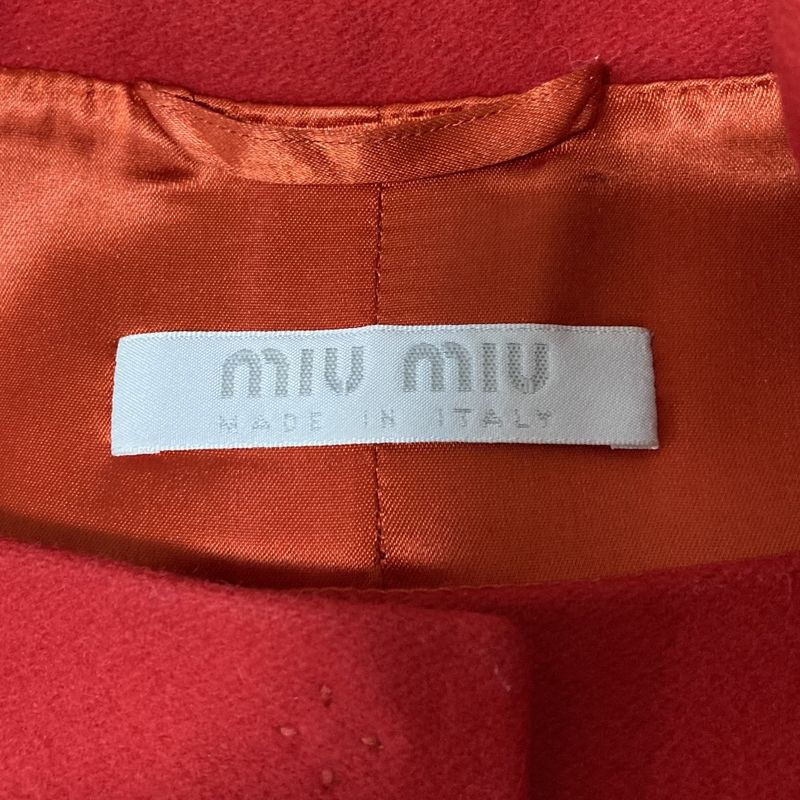 Miu Miu Vintee Jiu le Longco 40 Red Jacket