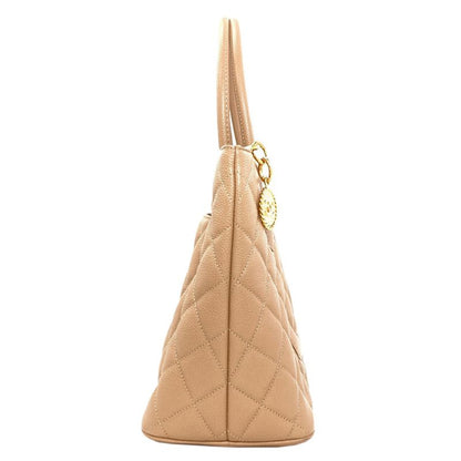 Chanel Medallion Tote Gold Grained Calfskin