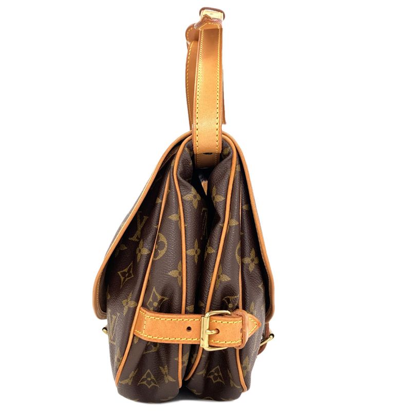 Louis Vuitton Saumur MM Shoulder Bag Monogram Canvas