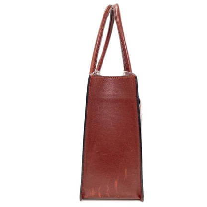 Hermes White Bath Gold Tote Box Calf