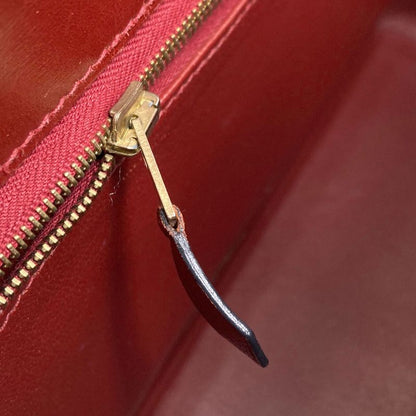 Hermes White Bath Gold Tote Box Calf