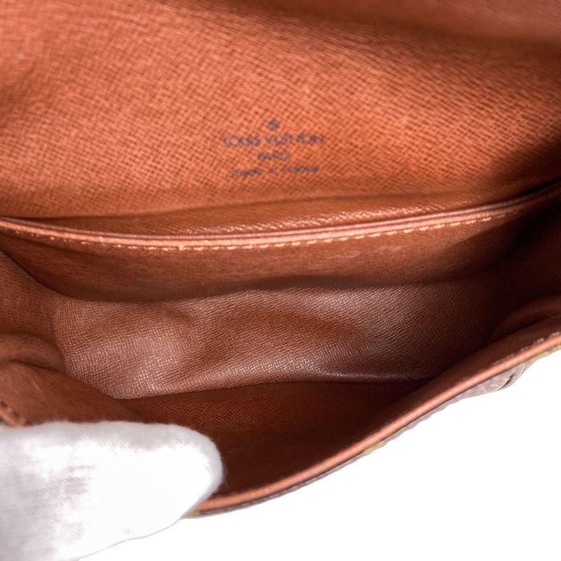 Louis Vuitton Mini Saint Cloud Shoulder Bag Monogram Canvas