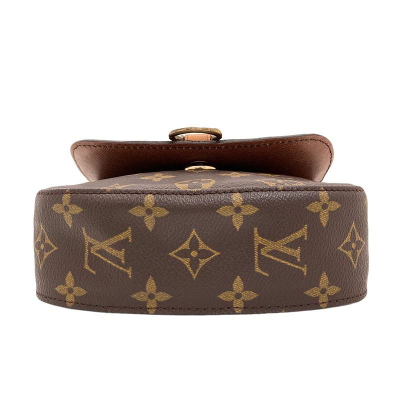 Louis Vuitton Mini Saint Cloud Shoulder Bag Monogram Canvas