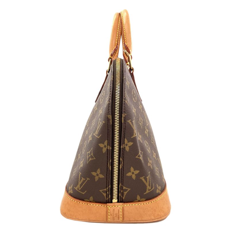 Louis Vuitton Alma Handbag Monogram Canvas