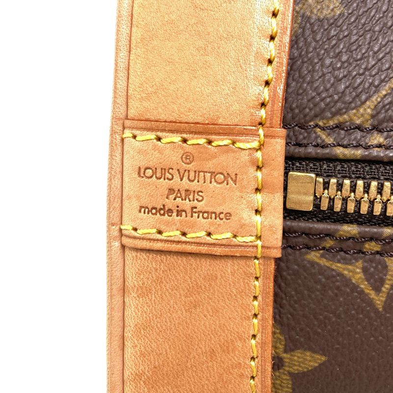 Louis Vuitton Alma Handbag Monogram Canvas