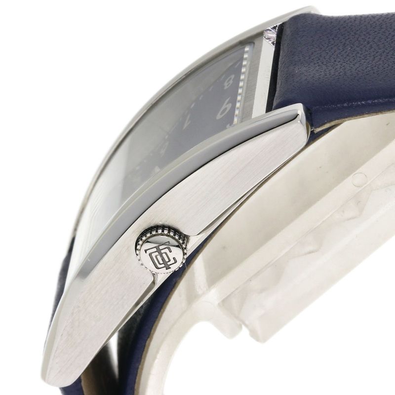 Tiffany & Co East West Mini Watch SS Leather