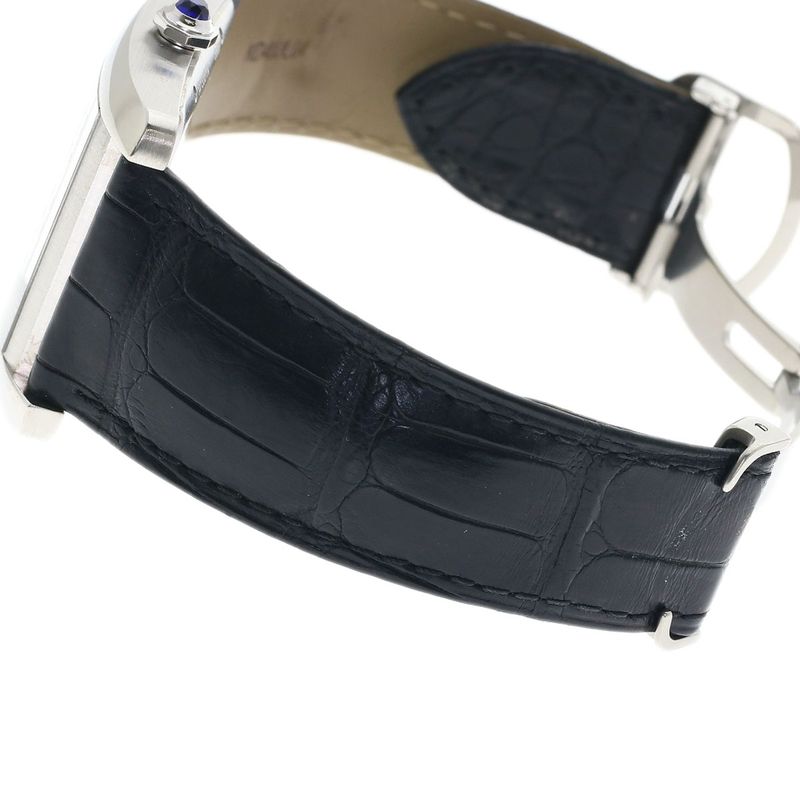 Cartier Tank MC LM Watch SS Leather