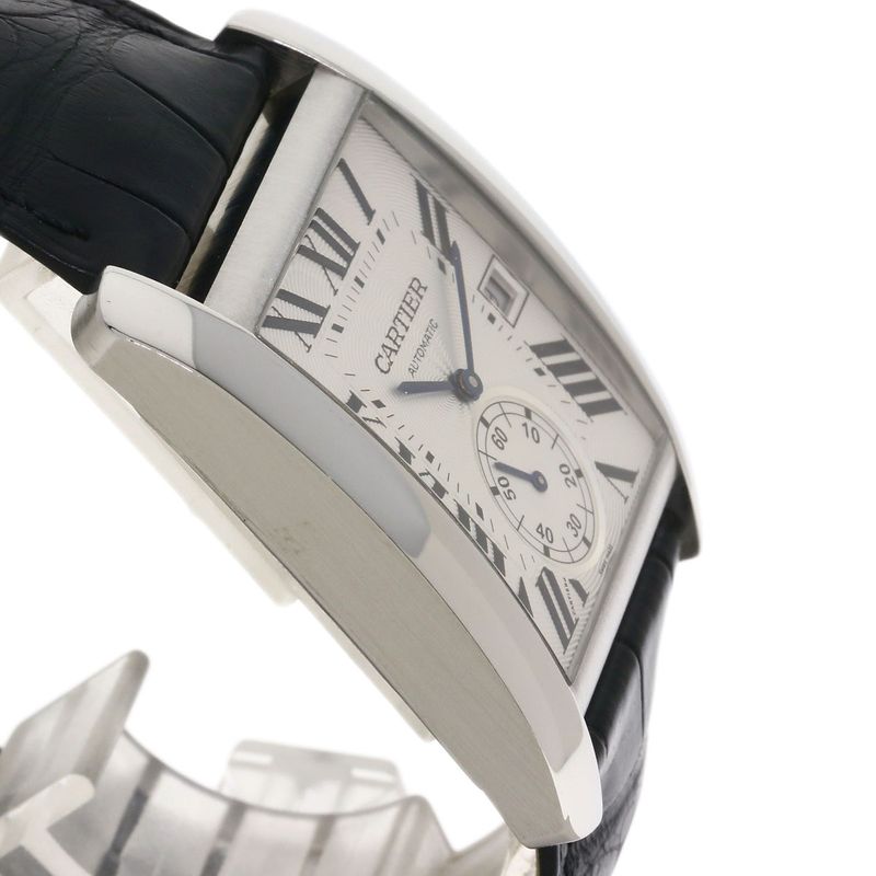 Cartier Tank MC LM Watch SS Leather
