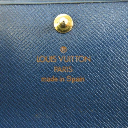 Louis Vuitton Wallet Epi Leather Blue