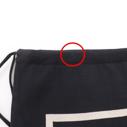 Chanel Nap Sac Sports Line Cotton Black Backpack