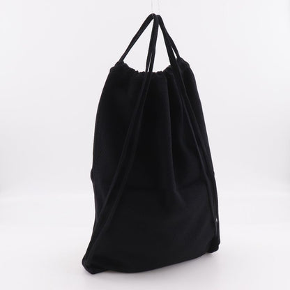 Chanel Nap Sac Sports Line Cotton Black Backpack
