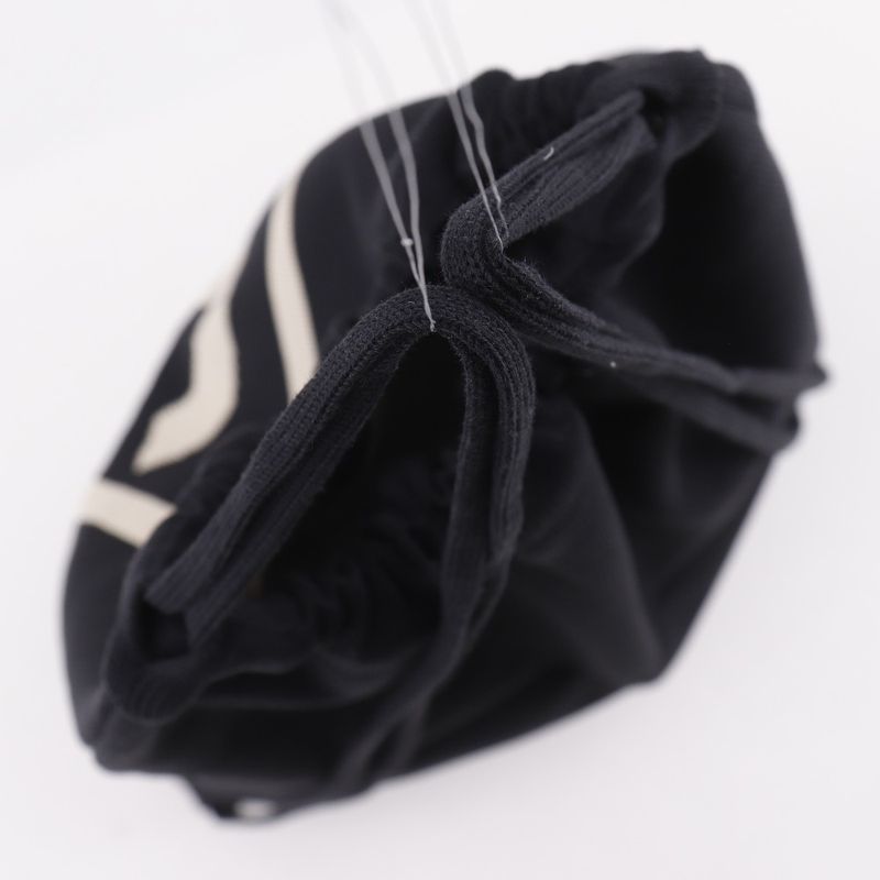 Chanel Nap Sac Sports Line Cotton Black Backpack