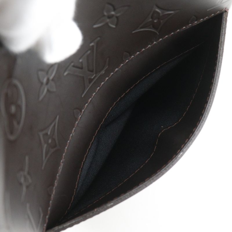 Louis Vuitton Bobbi Monogram Glace Leather Cafe Brown Shoulder Bag