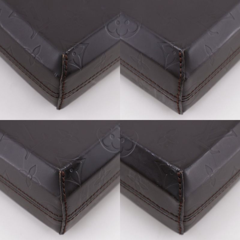 Louis Vuitton Bobbi Monogram Glace Leather Cafe Brown Shoulder Bag