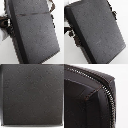 Louis Vuitton Bobbi Monogram Glace Leather Cafe Brown Shoulder Bag