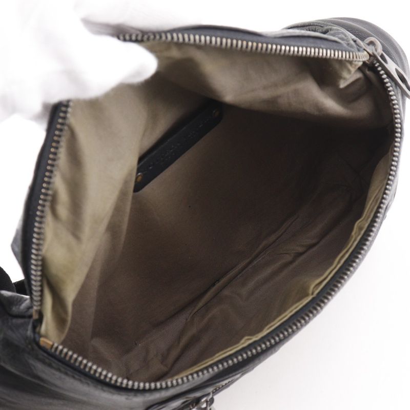 Bottega Veneta Shoulder Bag Leather Black