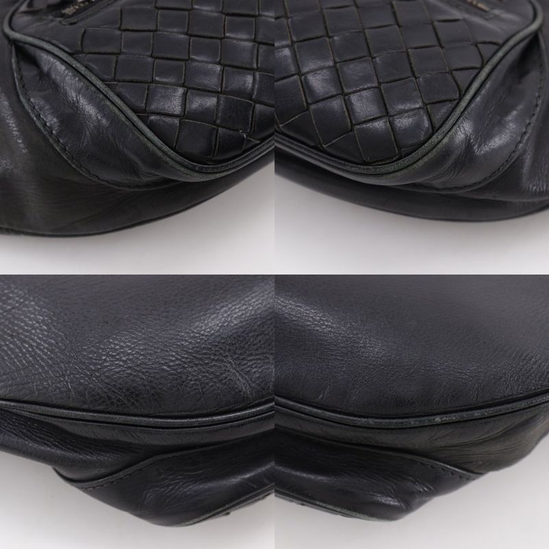 Bottega Veneta Shoulder Bag Leather Black