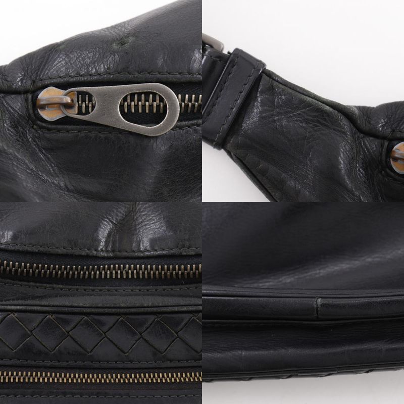 Bottega Veneta Shoulder Bag Leather Black