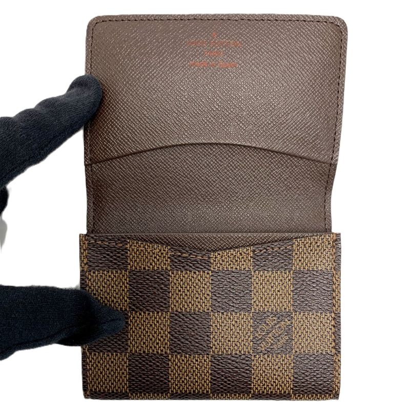Louis Vuitton Damier Envelope Carte de Visite Card Case Bag