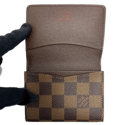 Louis Vuitton Damier Envelope Carte de Visite Card Case Bag