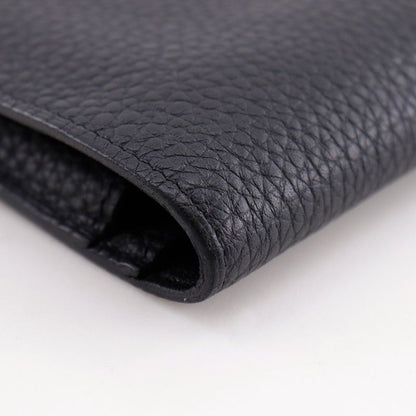 Hermes Dogon Duo Togo Black Wallet