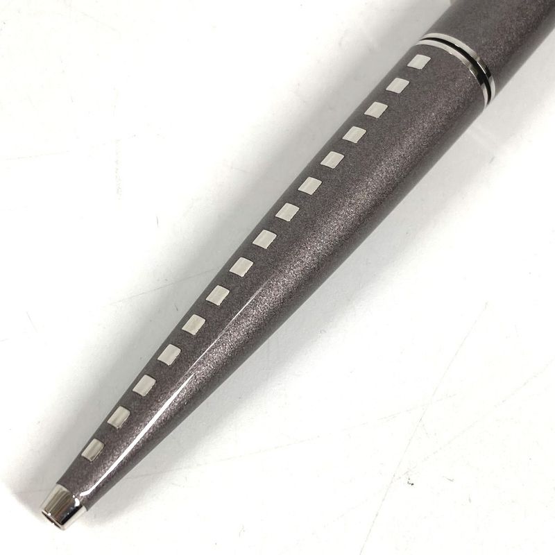 Louis Vuitton Ballpoint Pen Jet Ligne Metal Silver