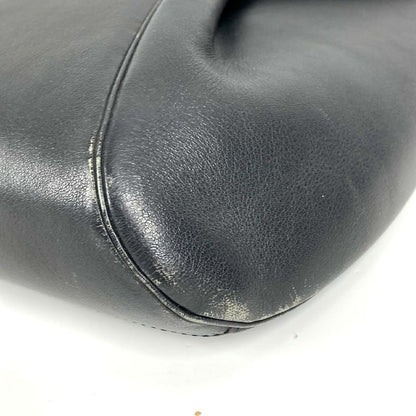 Cartier Business Bag Panthère Logo Leather Black