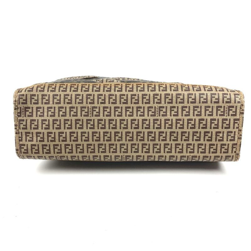 Fendi Shoulder Bag Zucca Zucchino Brown