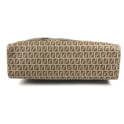 Fendi Shoulder Bag Zucca Zucchino Brown