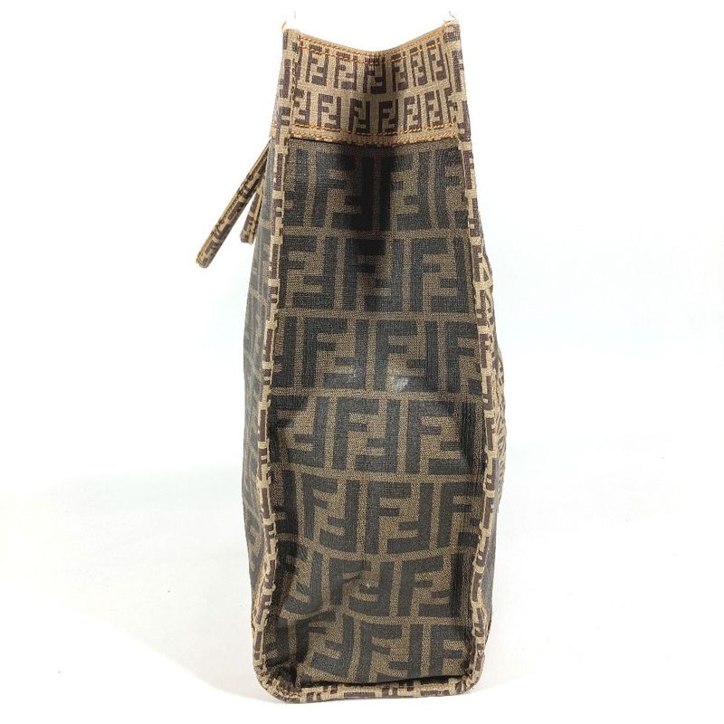 Fendi Shoulder Bag Zucca Zucchino Brown