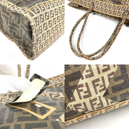 Fendi Shoulder Bag Zucca Zucchino Brown