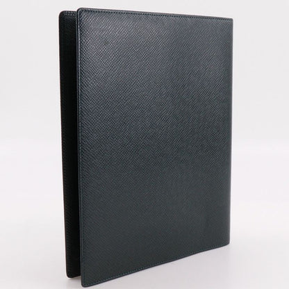 Louis Vuitton Agenda Bureau Notebook Cover Taiga Epi Sear Dark Green
