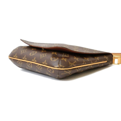 Louis Vuitton Musette Salsa Monogram Shoulder Bag Canvas Brown