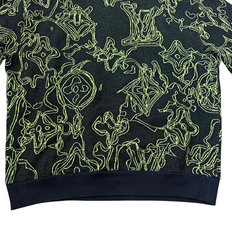 Louis Vuitton Knit Wavy Monogram M LV Sweater