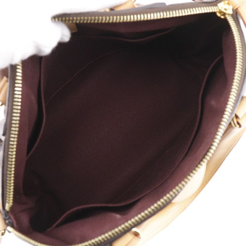 Louis Vuitton Rivoli PM 2-Way Shoulder Monogram Canvas Brown Handbag