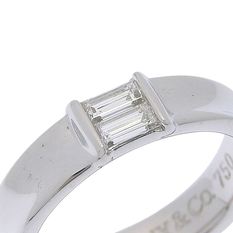 Tiffany & Co Stacking Gold Diamond Ring