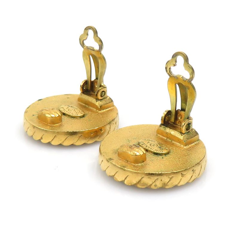 Chanel Earrings Gold