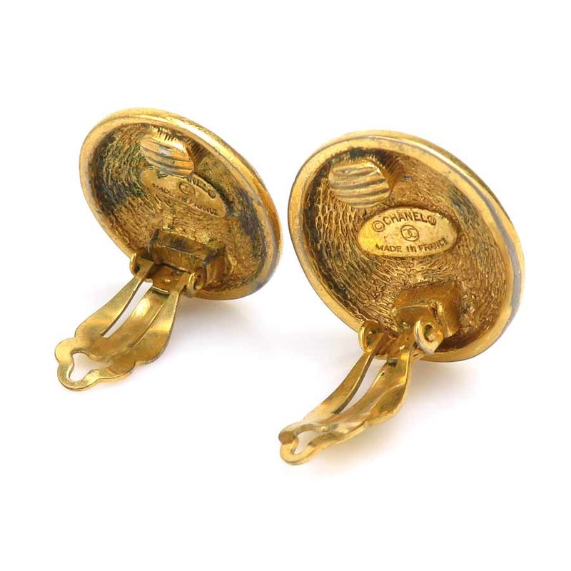 Chanel Earrings Gold