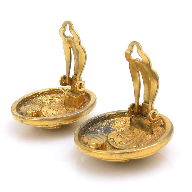 Chanel Earrings Gold