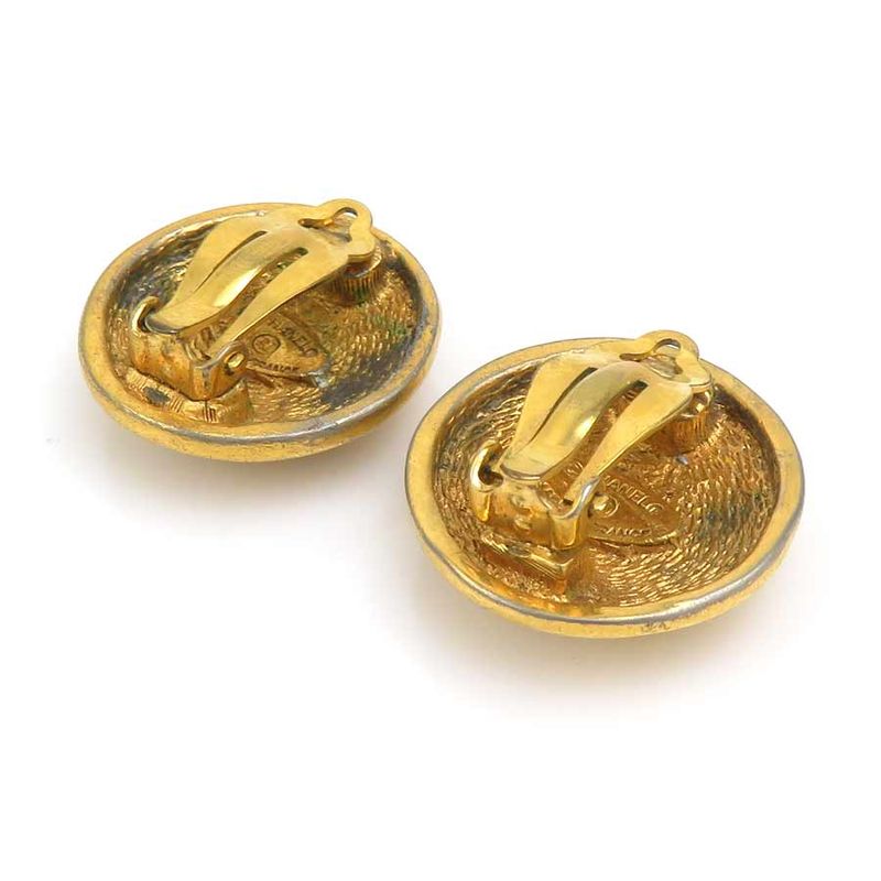 Chanel Earrings Gold