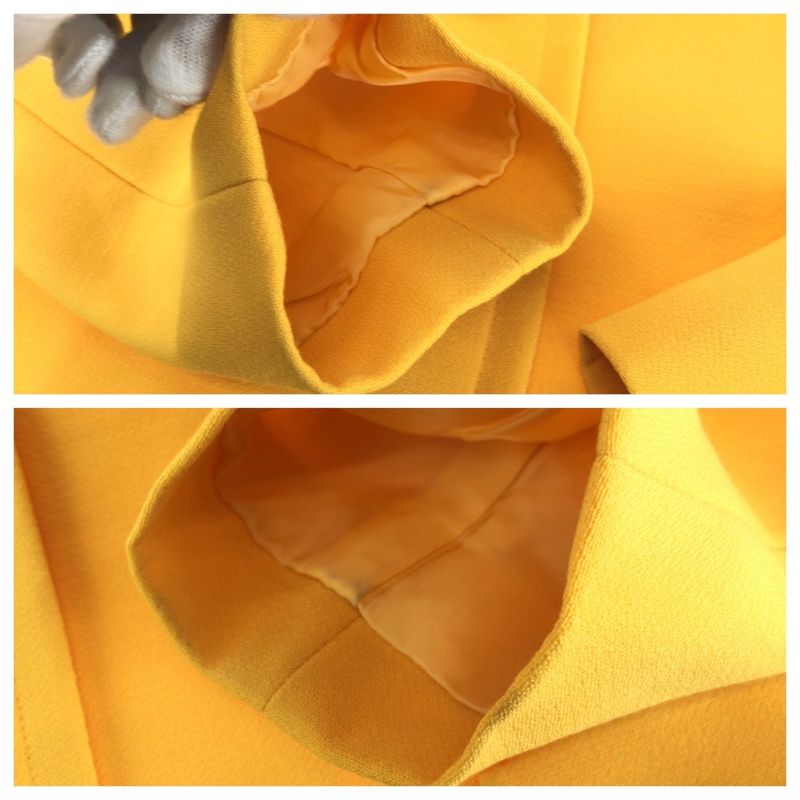 Saint Laurent Yves Vintage YSL 36 Yellow Gold Wool Jacket