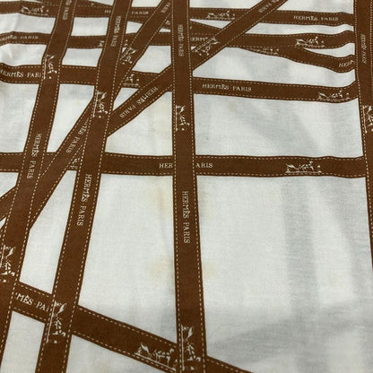 Hermes Short Sleeve T-Shirt L White Beige
