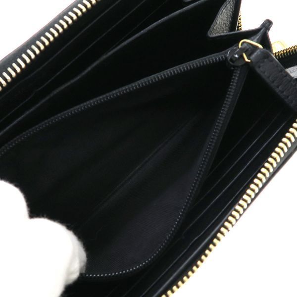 Saint Laurent Yves Zip Around Wallet
